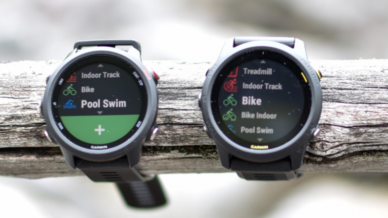 Swimming and Cycling Features 245 vs 945 Review