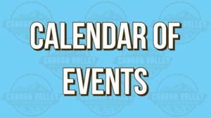 Calendar of Events for the Canaan Valley Half Marathon