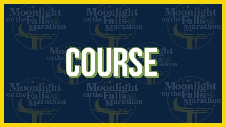 Moonlight on the Falls Marathon Course